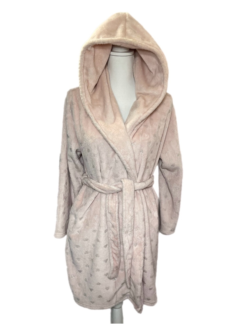 Isaac Mizrahi Plush Pink House Robe